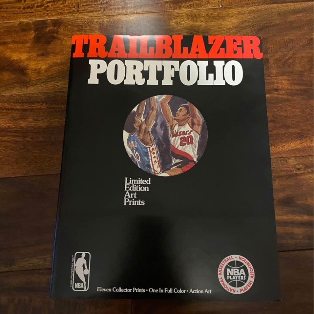 Portland Trailblazer, basketball, art prints, portfolio 1978